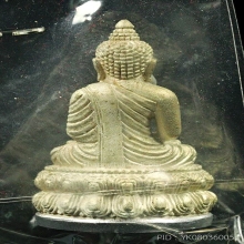 พระกริ่งอิสวาสุ ญสส เนื้อกะไหล่เงิน ตอกโค้ด เลข 822