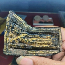 พระโคนสมอ เนื้อดิน อยุธยา ลงรักปิดทอง ขลังดี