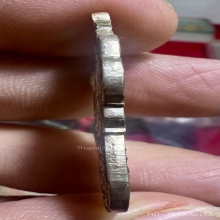 เหรียญเจ้าคุณผล วัดหนัง 2512 พิมพ์นิยมคอเอียงวงเดือน สวยมากๆ