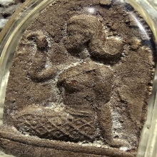 ชานหมาก พ่อคล้ายนางกวัก สข.1 พิมพ์ใหญ่ สวยคมชัด+เลี่ยมเก่า