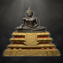 หลวงปู่โต๊ะ พระบูชาพิมพ์พระประธาน ปี2523 สวยมาก