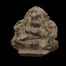 พระกรุเนื้อชินตะกั่วสนิมแดง เก่าจัด