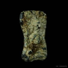 พระมเหศวร พิมพ์สมาธิสองหน้า ชินเขียว กรุวังบัว จ.เพชรบุรี