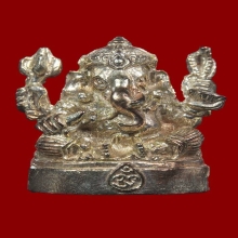 รูปหล่อพระพิฆเนศรุ่นแรก เนื้อนวโลหะ กรมศิลปากร ปี2540 สวยมาก