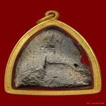 หลวงพ่อโตกรุบางกระทิง จังหวัดอยุธยา สวยเลี่ยมทอง