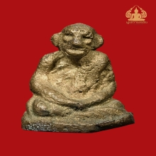 รูปหล่อโบราณหลวงพ่อเขียน หน้าลิงใหญ่วัดถ้ำขุนเณร