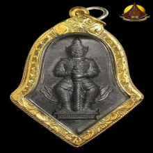 จำปีใหญ่รุ่นแรก ท้าวเวสสุวรรณ หลวงพ่ออิฎฐ์ เนื้อตะกั่วปี2545