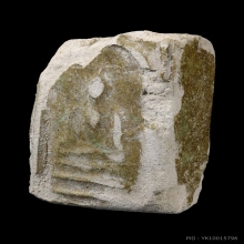 พระผงกระดูกผีวัดโพธิ์ ปี2485 พิมพ์เข่านิยม