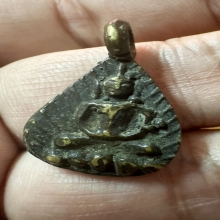 เหรียญหล่อหลวงพ่อพลอย วัดเงิน บางพรม พิมพ์หูยาว