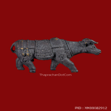 วัวธนูทรงเครื่อง หลวงพ่อแสนเมือง ปี 24 วัดท่าแหน กล่องเดิม