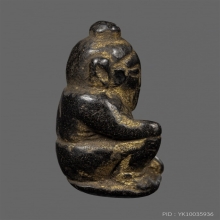 พระฤาษีเนื้อผงคลุกรัก