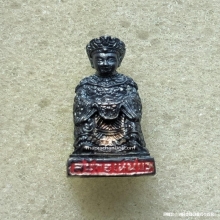 รูปหล่อเจ้าแม่ลิ้มกอเหนี่ยว จ.ปัตตานี ปี 39 เนื้อเงินลงยาแดง