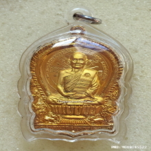 เหรียญนั่งพานรุ่นแรก หลวงพ่อม่น วัดเนินตามาก ปี 35