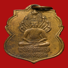 เหรียญหลวงพ่อลา วัดโพธิ์ศรี รุ่นเเรก ปี2468