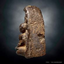 ขุนแผน กรุบ้านกร่าง พลายคู่ตัดเดี่ยว พิมพ์หน้ายักษ์