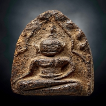 ขุนแผน กรุบ้านกร่าง พลายคู่ตัดเดี่ยว พิมพ์หน้ายักษ์