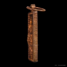 เหรียญแสตมป์ ปลดหนี้ เนื้อทองแดง ปี 2530