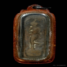 พระลีลากำแพงสรรค์ เกศคด เนื้อดิน กรุเก่า จ.ชัยนาท