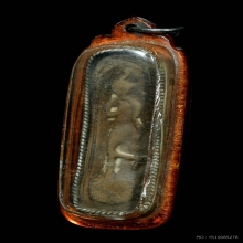 พระลีลากำแพงสรรค์ เกศคด เนื้อดิน กรุเก่า จ.ชัยนาท