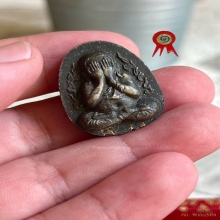 หลวงปู่โต๊ะ พระปิดตากนกข้าง ตะกรุดทองคำ-เงิน สวยแชมป์