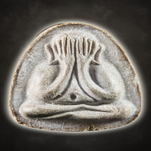 หลวงปู่โต๊ะ พระปิดตาเงินล้าน เนื้อผงเกสร องค์ดารา