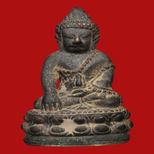 พระกริ่งมงคลบูรพาพยัคฆ์ เนื้อนวะโลหะ ก้นเงิน