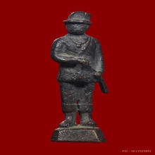 รูปหล่อโบราณพระเจ้าตากสินยืนชักดาบเก่ามาก