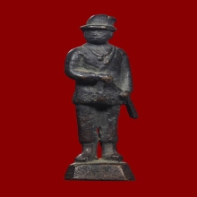 รูปหล่อโบราณพระเจ้าตากสินยืนชักดาบเก่ามาก