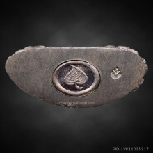 หลวงพ่อเอีย กริ่งสันติสุข เนื้อเงิน วัดบ้านด่าน ปราจีนบุรี