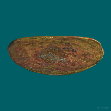 รูปหล่อปั๊มหลวงพ่อเงิน วัดบางคลาน ปี 2515   พิมพ์มือจุด