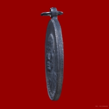 เหรียญรุ่นสุดท้าย หลวงพ่อเงิน วัดดอนยายหอม ปี 2518 เนื้อเงิน