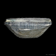 รูปหล่อขุดสระ รุ่นแรก เนื้อเงิน หลวงปู่หงษ์ ปี 2541