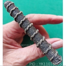 ตะกรุดเนื้อทองเหลืองเก่ามาก ยาว 3.5 นิ้ว