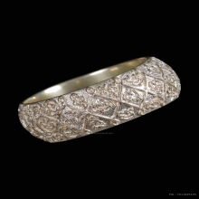 แหวนจักรนารายณ์ เนืัอเงิน หลวงปู่กาหลง เขี้ยวแก้ว