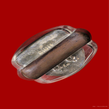 รูปเหมือนไม้แกะ หัวไม้สะพาน 100 ปี หลวงปู่หงษ์ พรหมปัญโญ