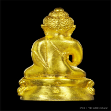 พระกริ่งเทวบดี ทองคำ หลวงพ่ออิฏฐ์ วัดจุฬามณี ปี35 ตอกเลข2