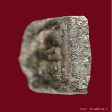 ท้าวเวสสุวรรณ พระครูสอน วัดมักกะสัน เนื้อชินตะกั่วสนิมแดง