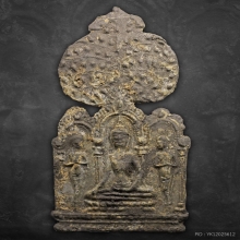 พระซุ้มร่มโพธิ์ พระโมคคัลลาน์-สารีบุตร กรุวัดราชบูรณะ