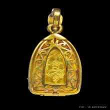 ท้าวเวส รุ่นแรก ใบมะขาม ทองคำ หลวงพ่ออิฏฐ์ วัดจุฬามณี ปี33