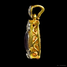 ท้าวเวส รุ่นแรก ใบมะขาม ทองคำ หลวงพ่ออิฏฐ์ วัดจุฬามณี ปี33