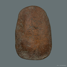 พระสิวลีหลวงพ่อกวย พิมพ์ไม่มีย่าม เนื้อดิน วัดโฆสิตาราม