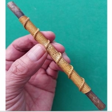 ตะกรุด ตอกโค้ด นะ จารมือ ยาว 6 นิ้ว 