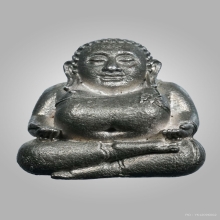 พระสังกัจจายน์ พ่อท่านคลิ้ง วัดถลุงทอง เนื้อเงิน