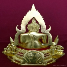 พระบูชาหลวงพ่อชินราช ภปร. รุ่นพุทธณเลส 5.9 นิ้ว ลงรักปิดทอง