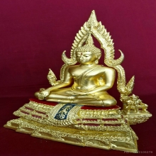 พระบูชาหลวงพ่อชินราช ภปร. รุ่นพุทธณเลส 5.9 นิ้ว ลงรักปิดทอง