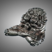 พระปิดตาราเมศวร์ เนื้อเงิน พิมพ์เล็ก 