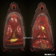 พระปิดตาหลวงพ่อปาน  วัดเคลือวัลย์ (หน้าพุทโธหลังแบบ นิยม)