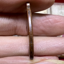 เหรียญรุ่นแรกพ่อโชติ วัดตะโน 2497 สภาพพอได้แท้นับหนึ่ง