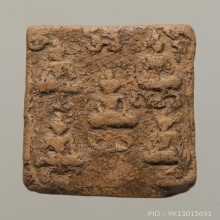 หลวงปู่ทอง วัดราชโยธา พิมพ์พระเจ้าห้าพระองค์+บัตรรับรองสมาคม