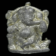 พระพิฆเนศเนื้อชินเงิน กรุวัดสัมพันธวงฯ